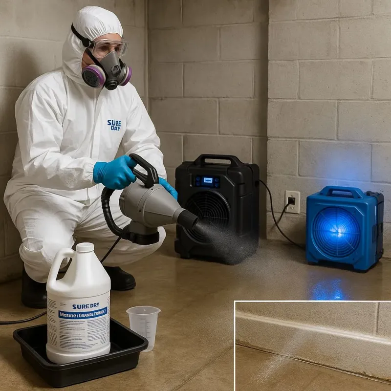 Sanitization and Odor Removal process in Park Forest Village, PA