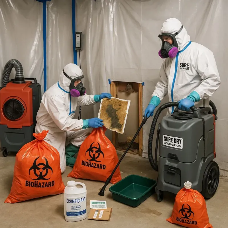 Contaminated Water Handling Protocols process in Park Forest Village, PA